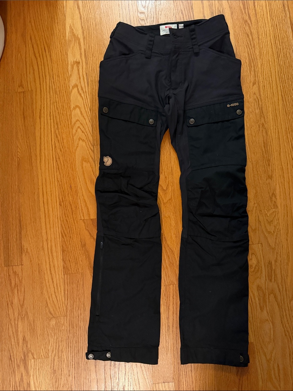 Fjallraven Women’s Black Keb Trousers